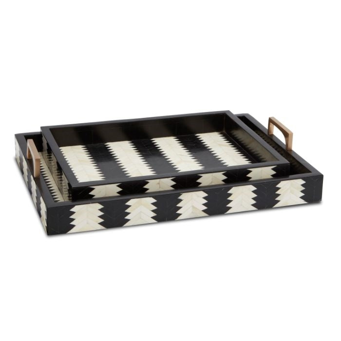 Tray - Arrow - Rectangle (set of 2)