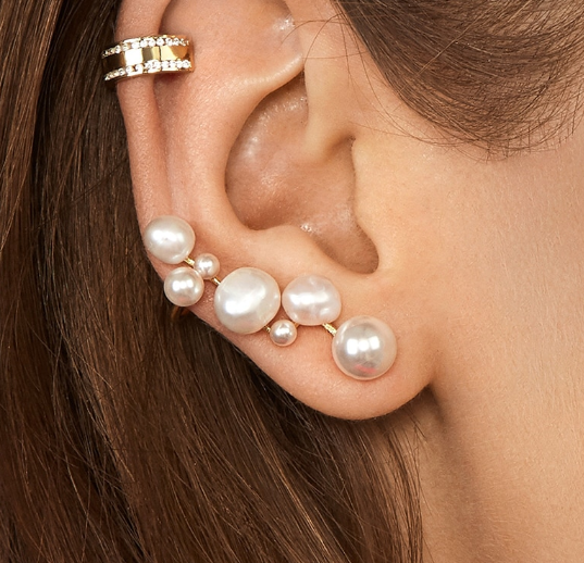 Holly Pearl Ear Crawler