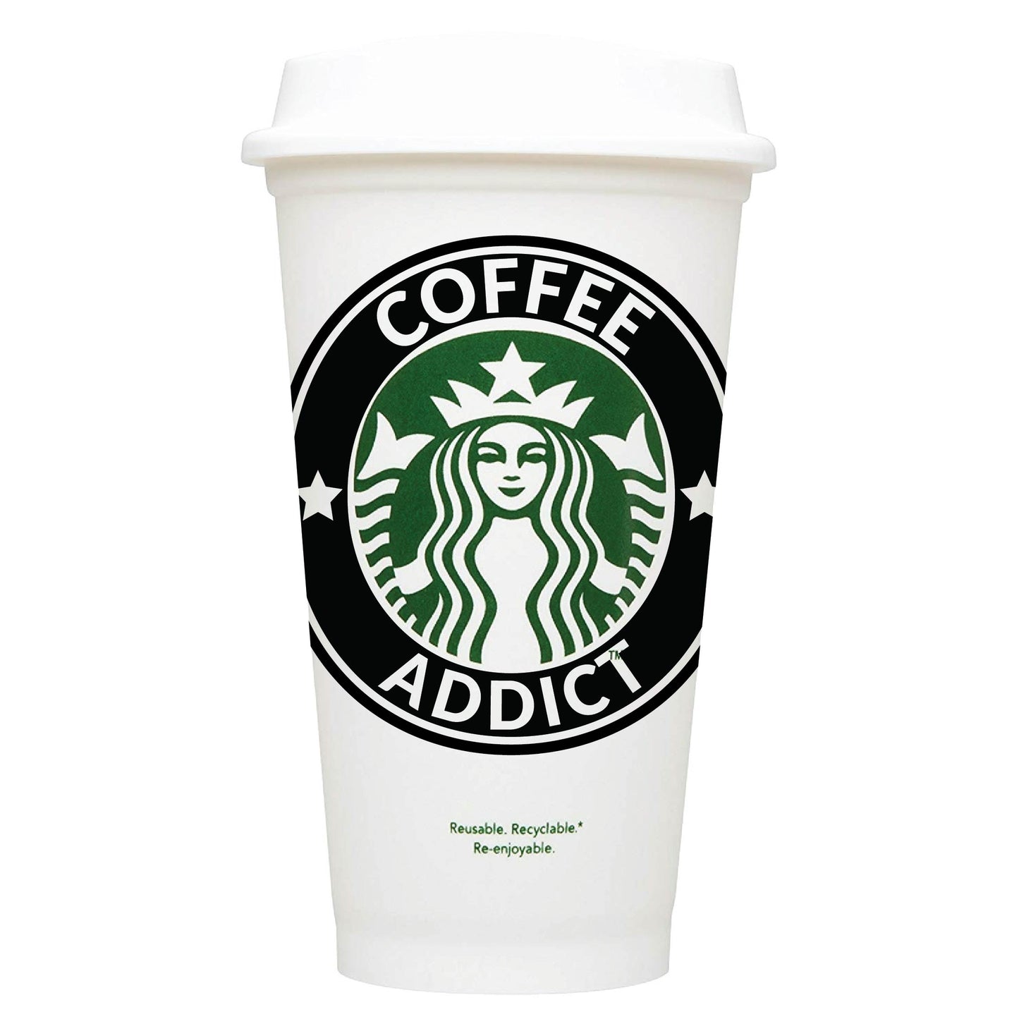 Coffee Addict Starbucks Hot Cup