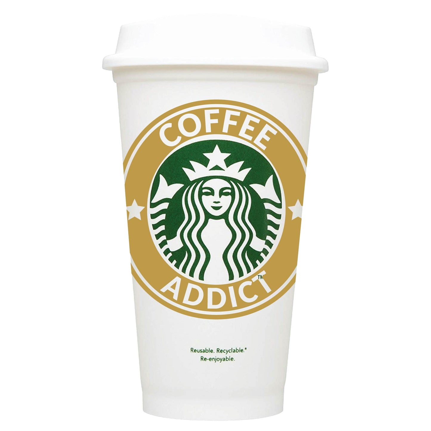Coffee Addict Starbucks Hot Cup