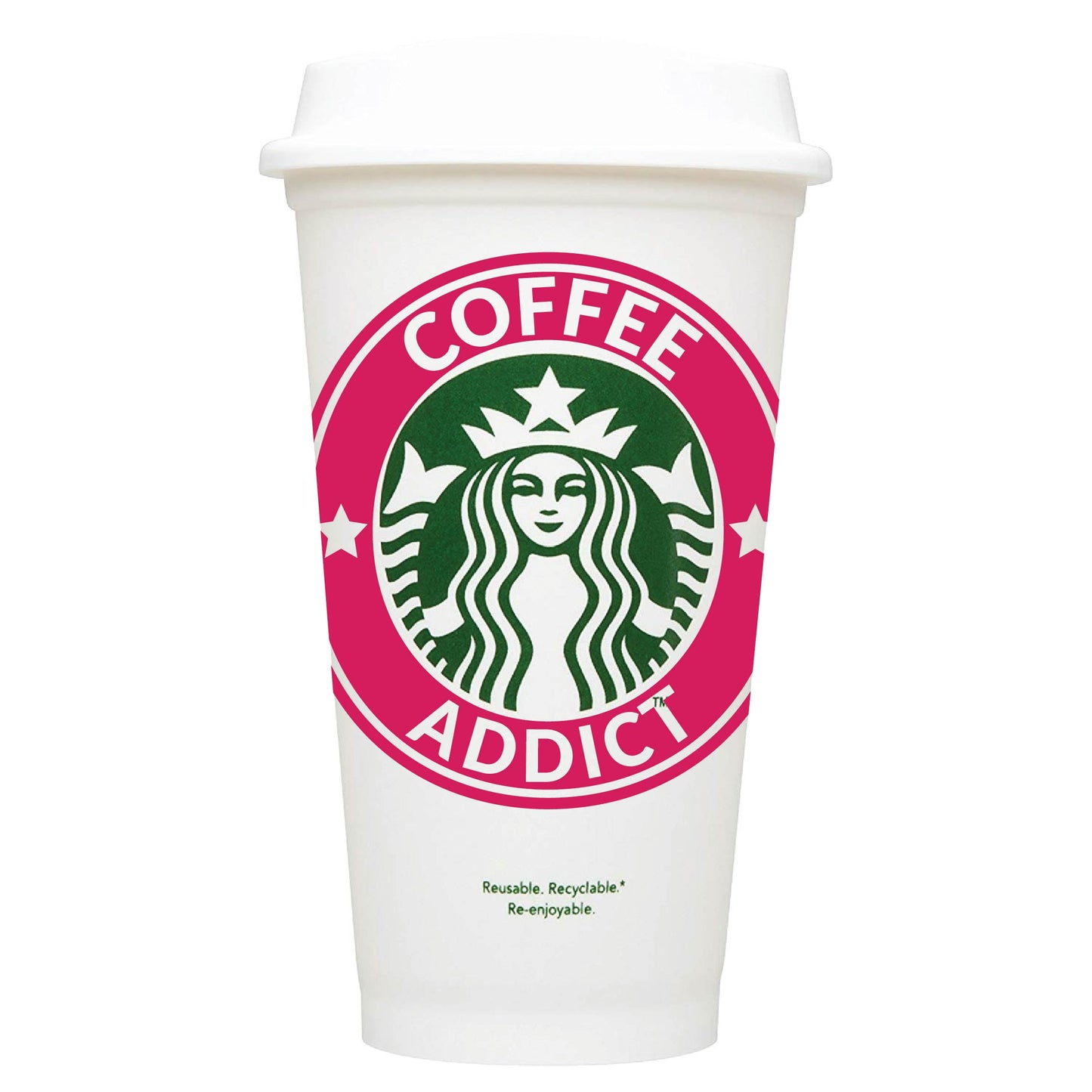 Coffee Addict Starbucks Hot Cup