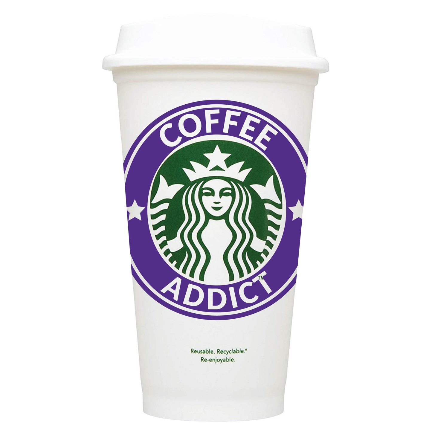 Coffee Addict Starbucks Hot Cup