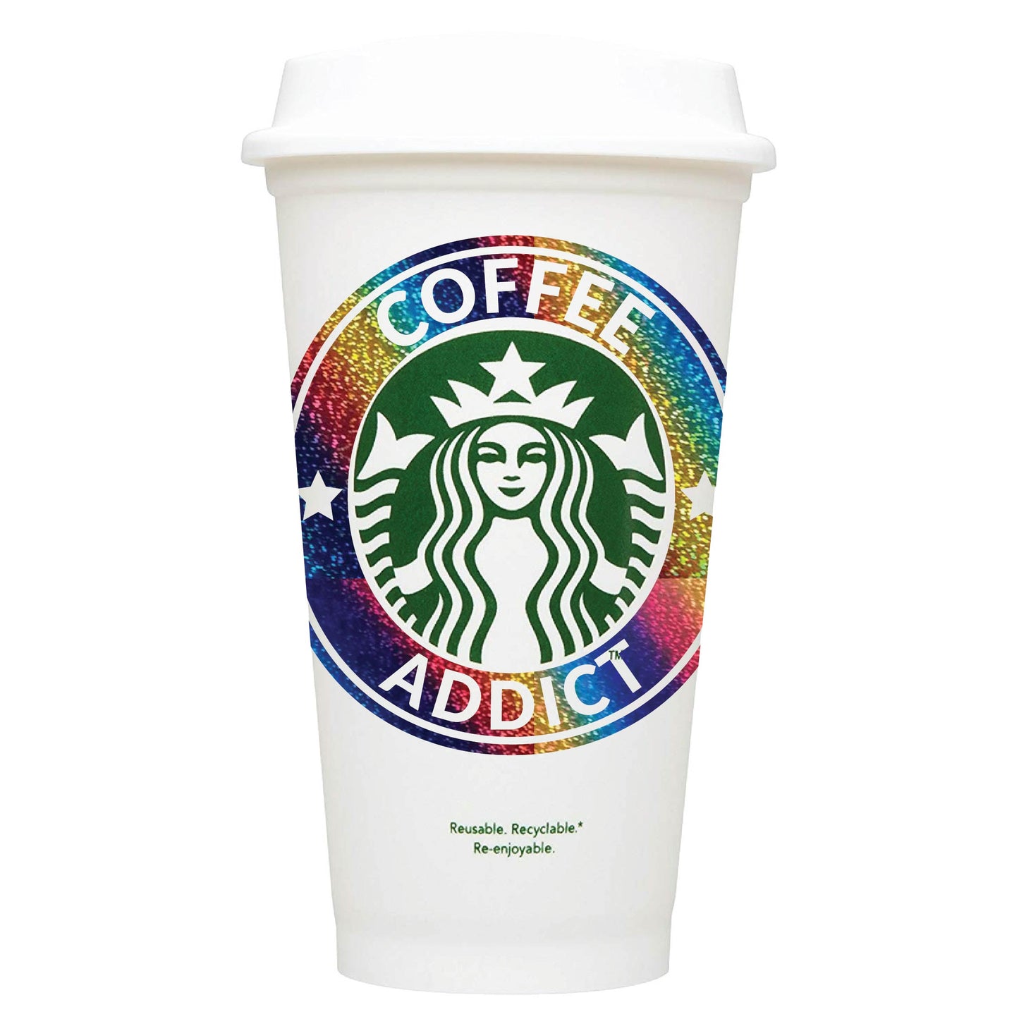 Coffee Addict Starbucks Hot Cup