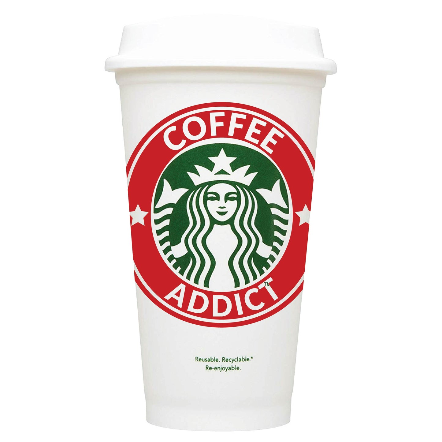 Coffee Addict Starbucks Hot Cup