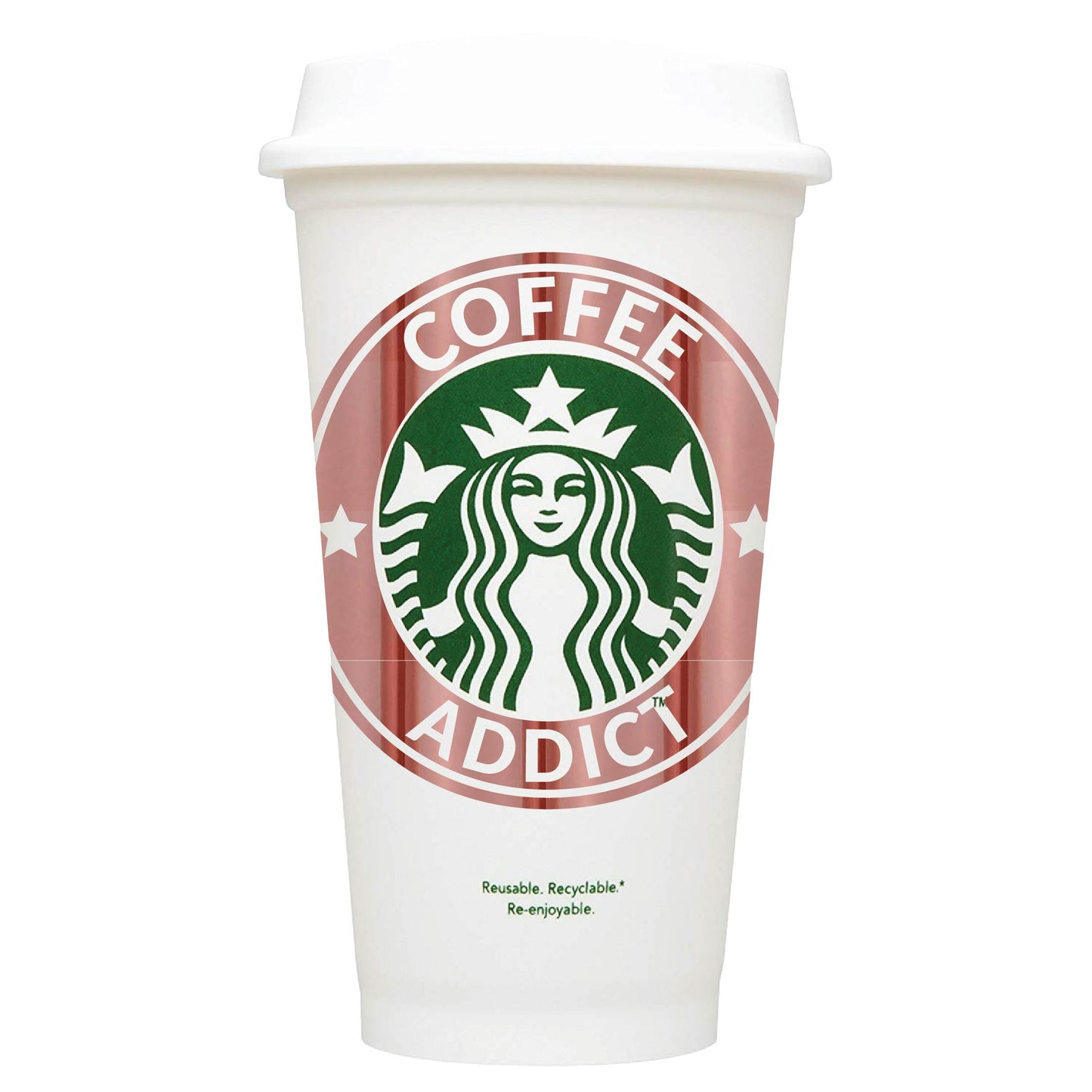 Coffee Addict Starbucks Hot Cup