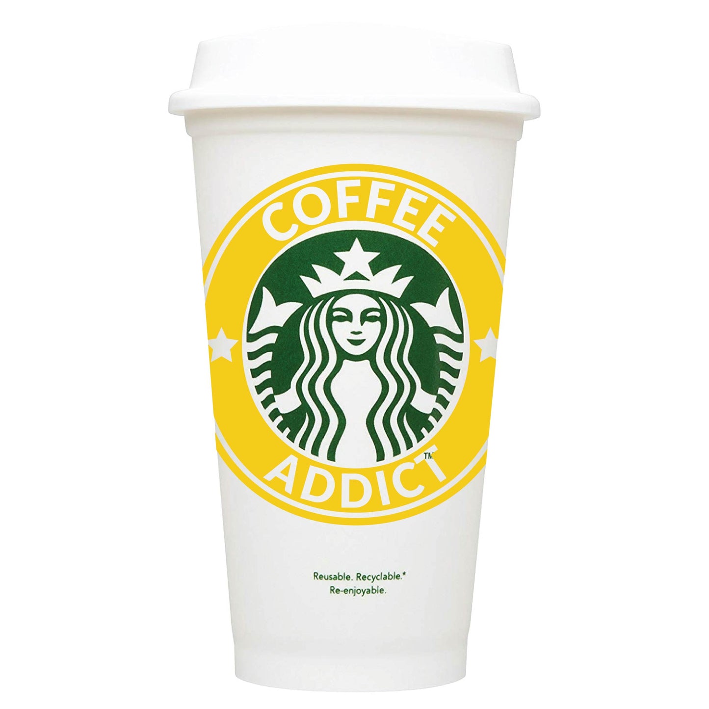 Coffee Addict Starbucks Hot Cup