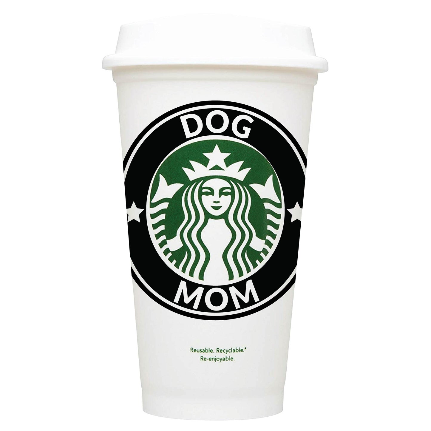 Dog Mom Starbucks Hot Cup