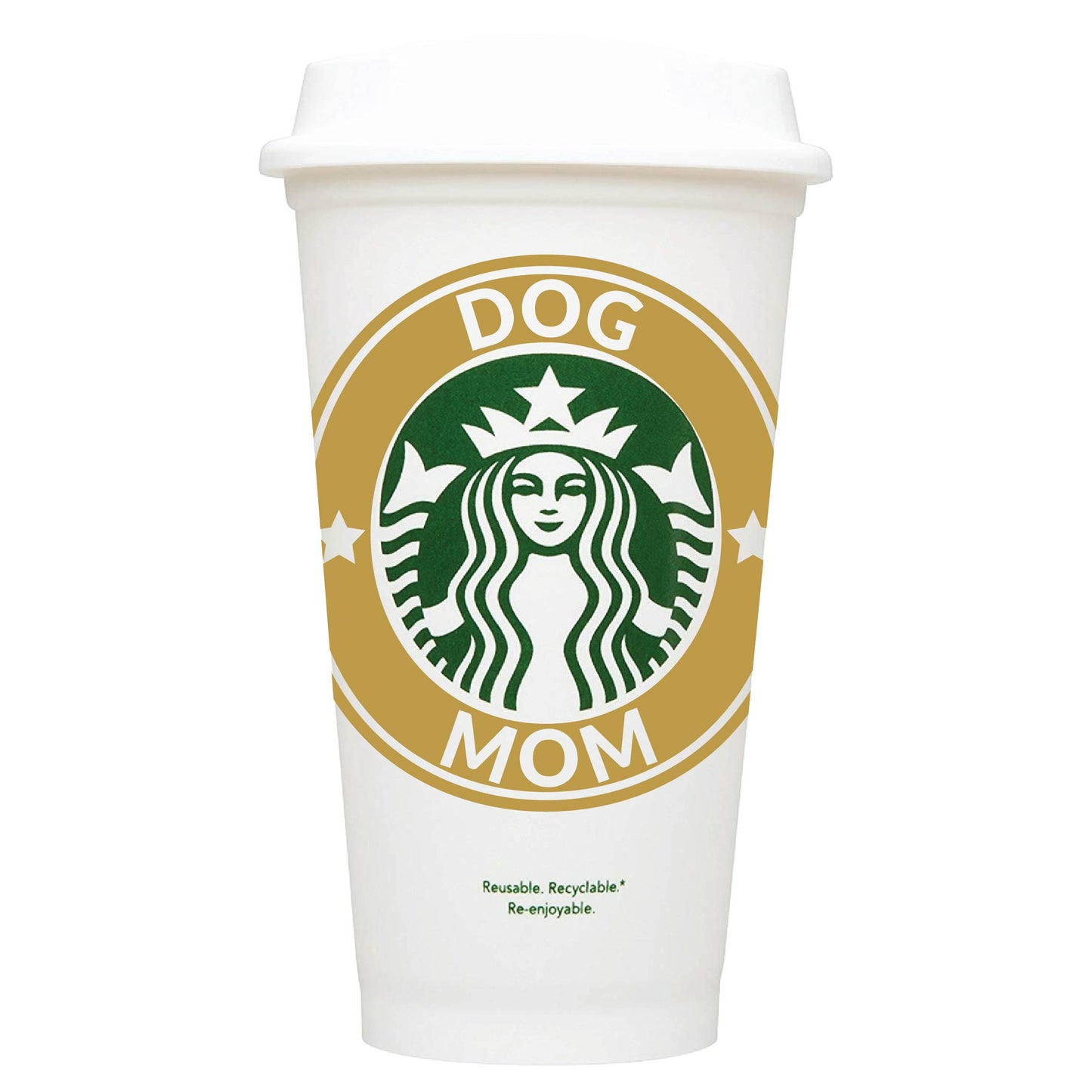 Dog Mom Starbucks Hot Cup