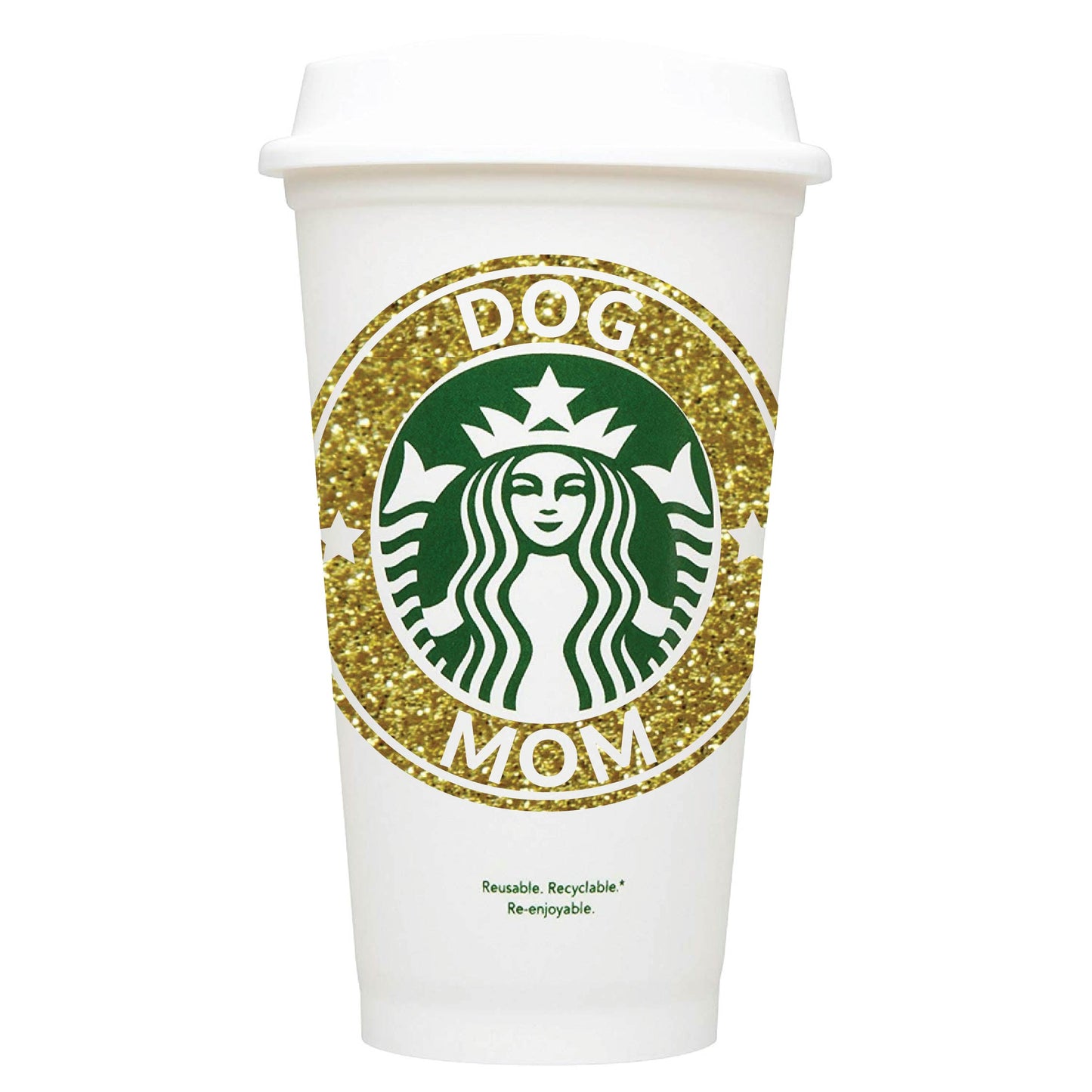 Dog Mom Starbucks Hot Cup