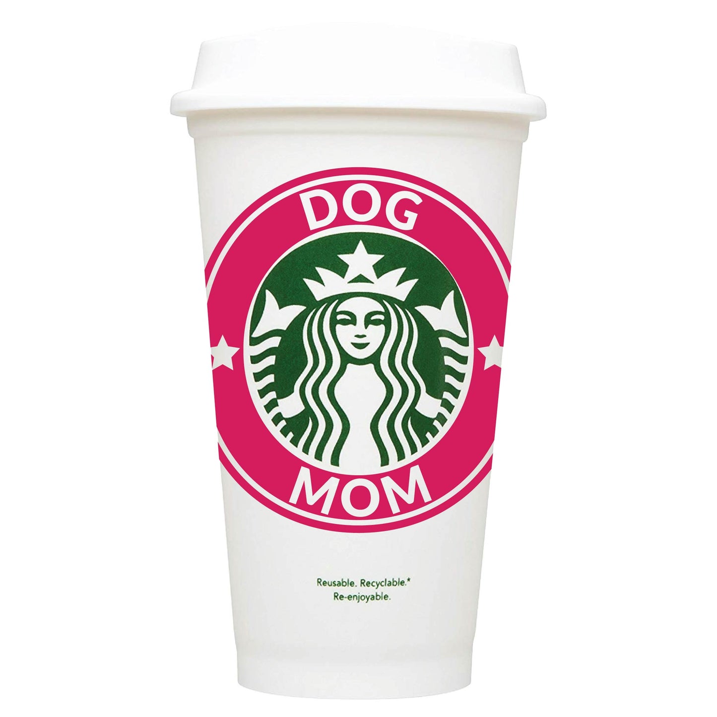 Dog Mom Starbucks Hot Cup