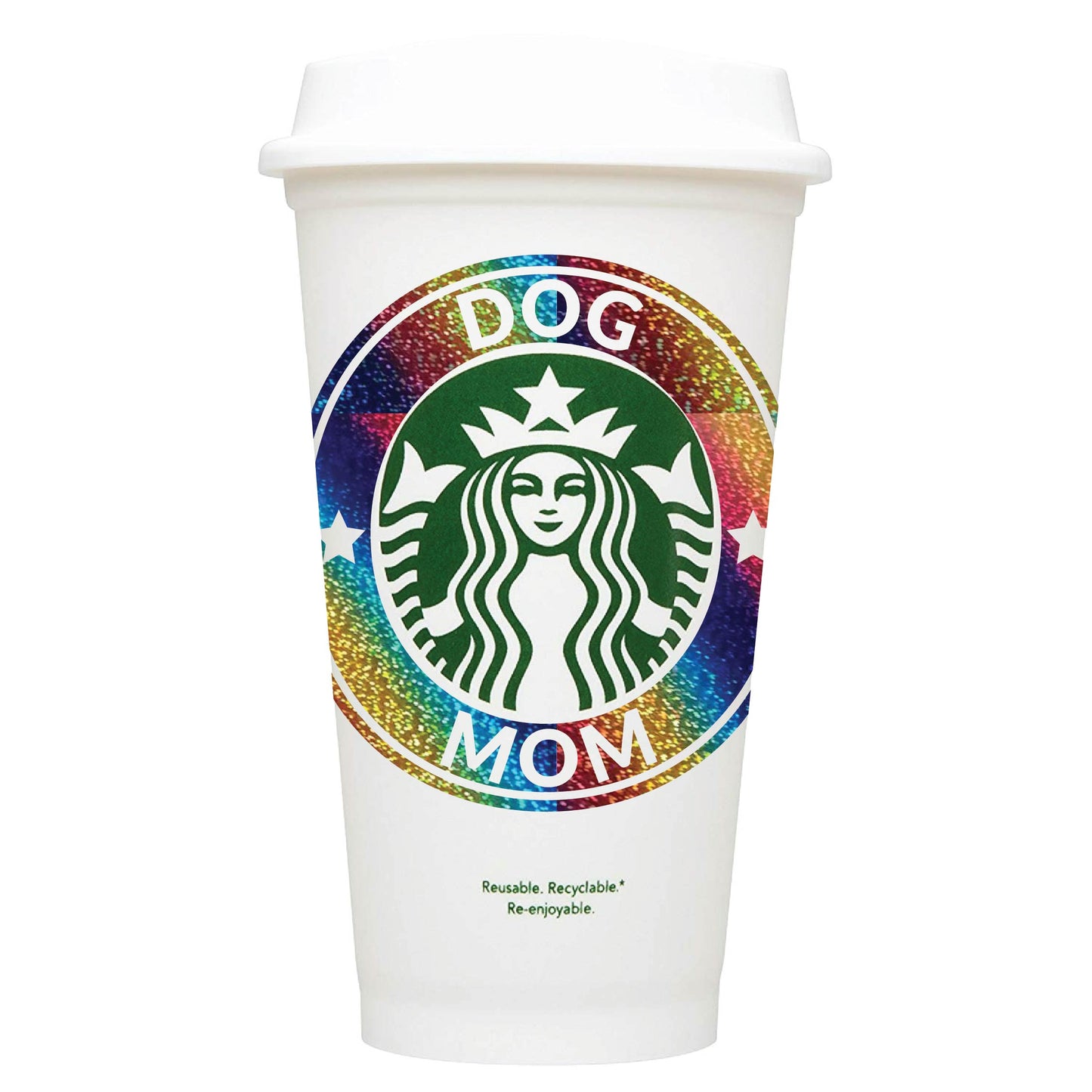Dog Mom Starbucks Hot Cup
