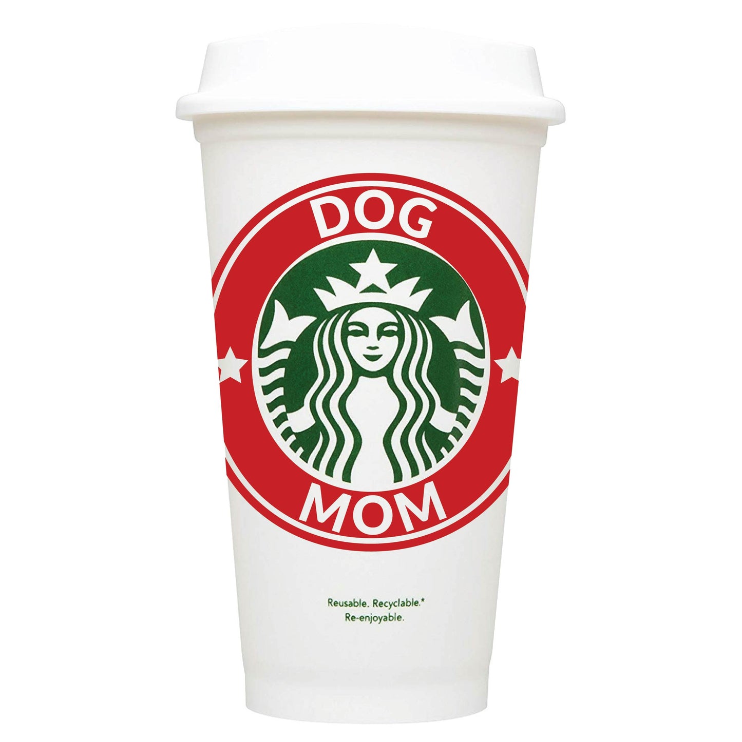 Dog Mom Starbucks Hot Cup