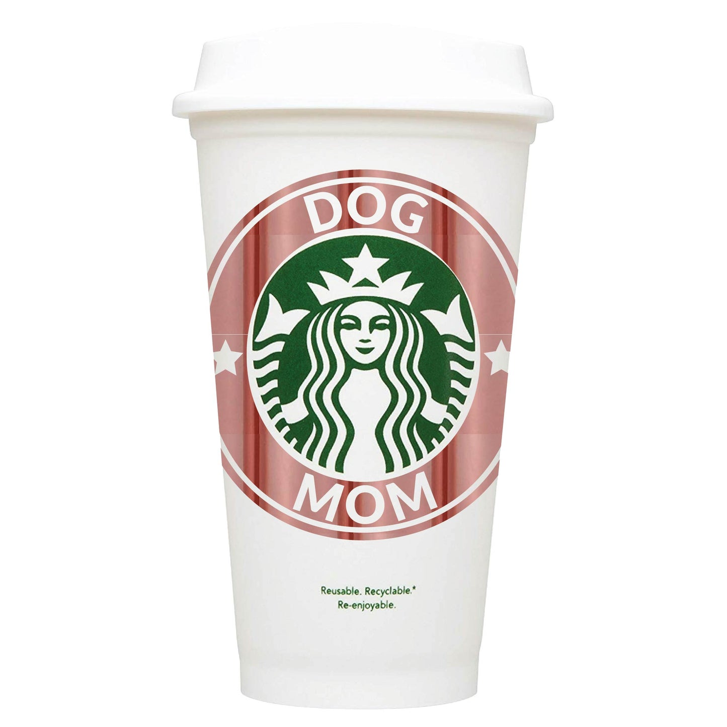 Dog Mom Starbucks Hot Cup