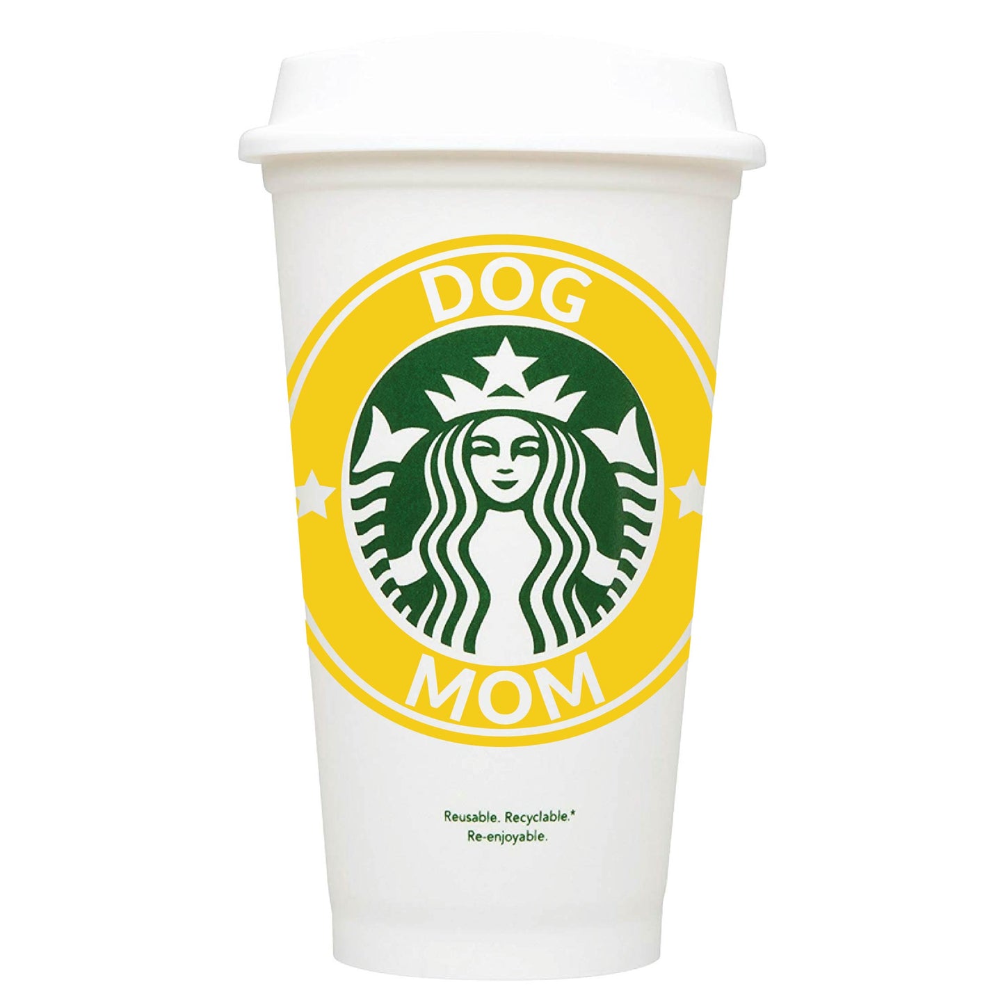 Dog Mom Starbucks Hot Cup