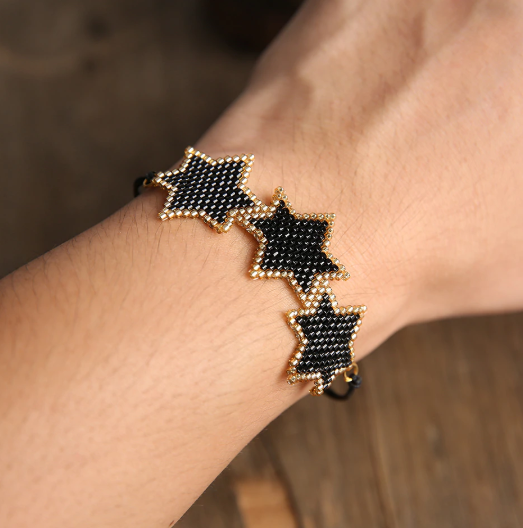 Hailee Beaded Star Bracelet