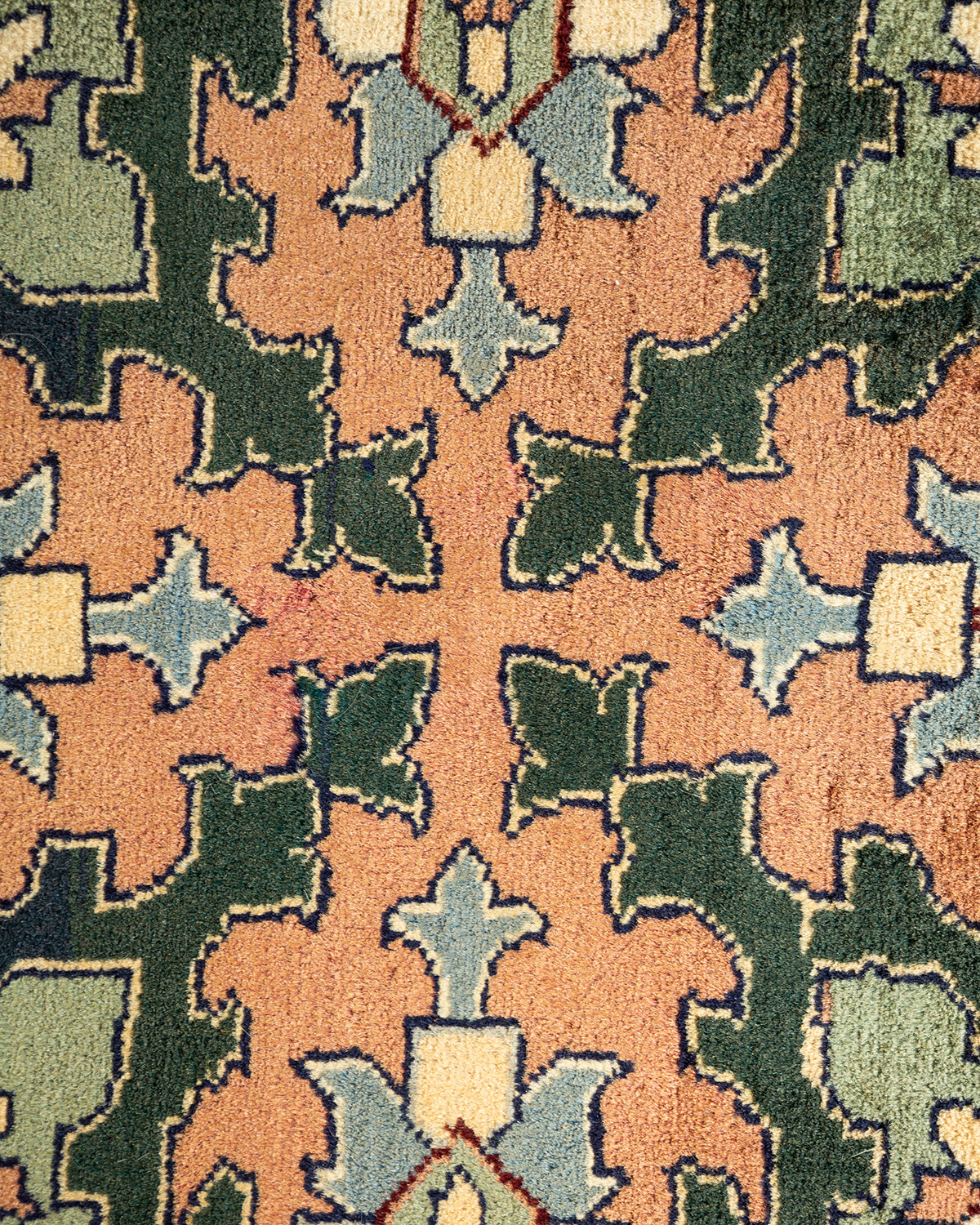 Mogul, One-of-a-Kind Hand-Knotted Area Rug - Blue, 6' 1" x 8' 10"