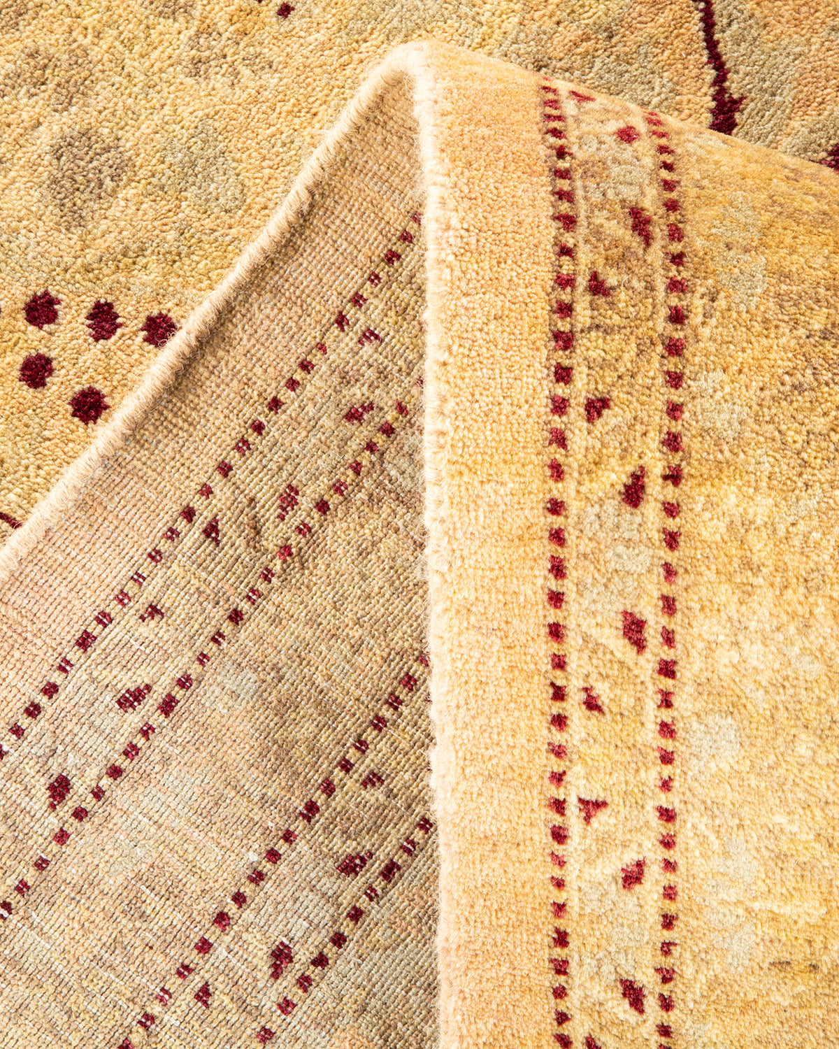 Mogul, One-of-a-Kind Handmade Area Rug - Beige, 8' 2" x 10' 6"