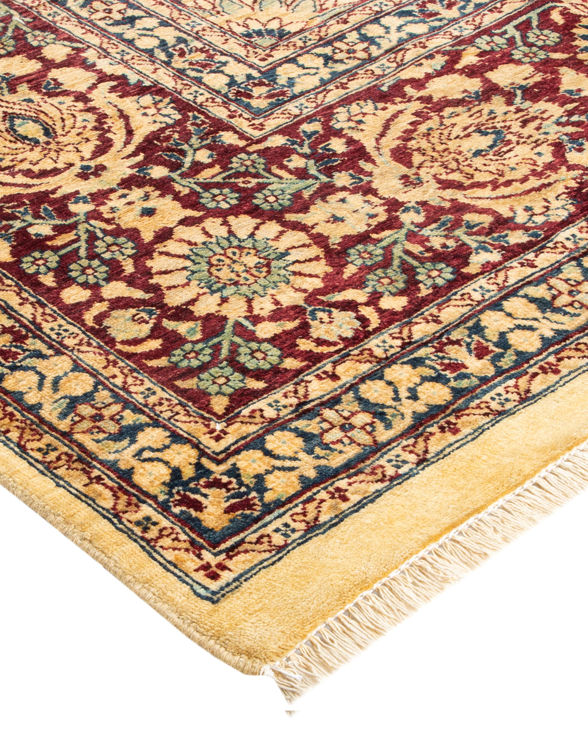 Mogul, One-of-a-Kind Hand-Knotted Area Rug - Ivory, 8' 1" x 10' 2"
