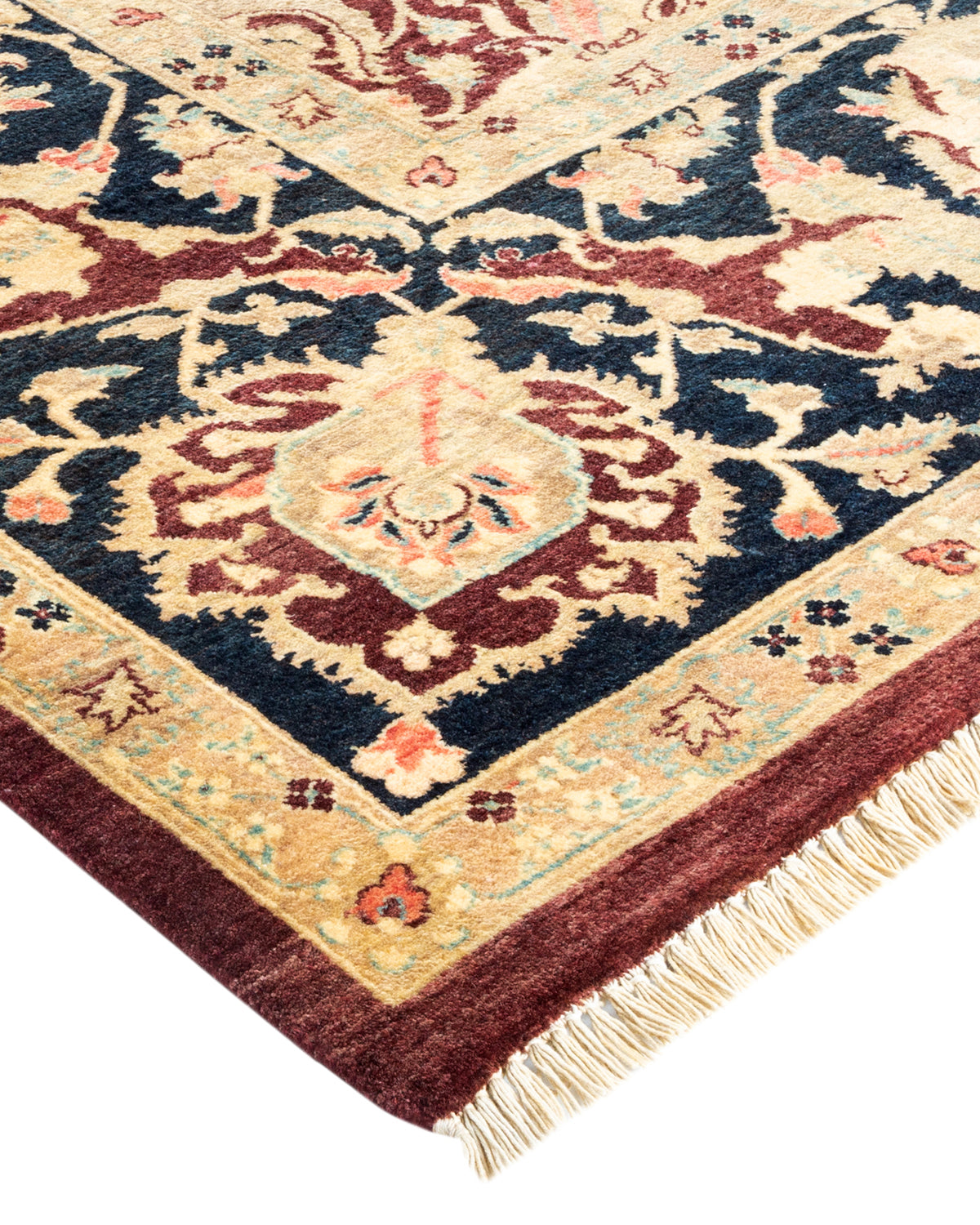 Mogul, One-of-a-Kind Hand-Knotted Area Rug - Red, 8' 1" x 9' 10"
