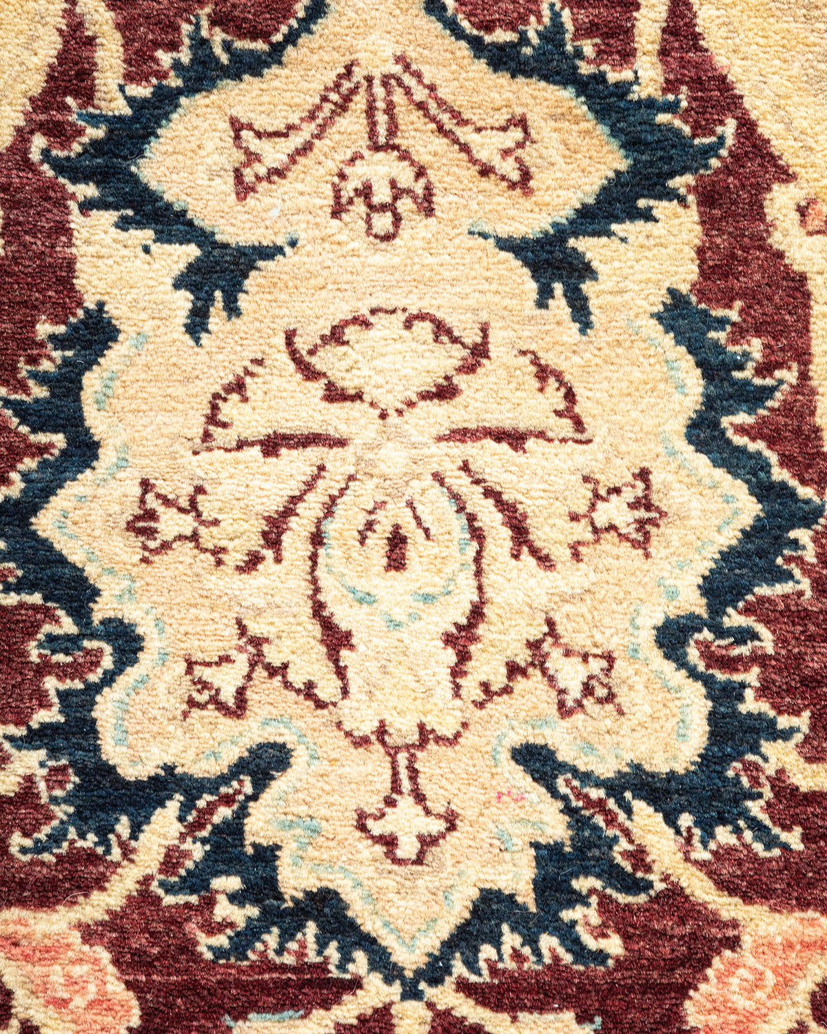Mogul, One-of-a-Kind Hand-Knotted Area Rug - Red, 8' 1" x 9' 10"