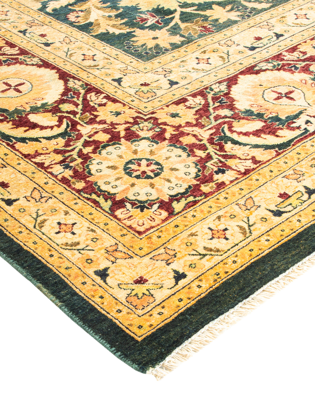 Mogul, One-of-a-Kind Hand-Knotted Area Rug - Blue, 8' 1" x 10' 2"