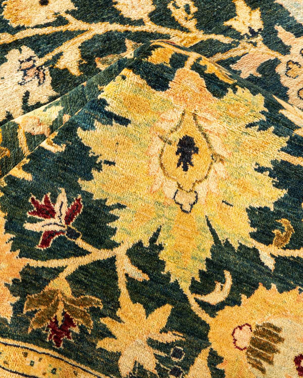 Mogul, One-of-a-Kind Hand-Knotted Area Rug - Blue, 8' 1" x 10' 2"