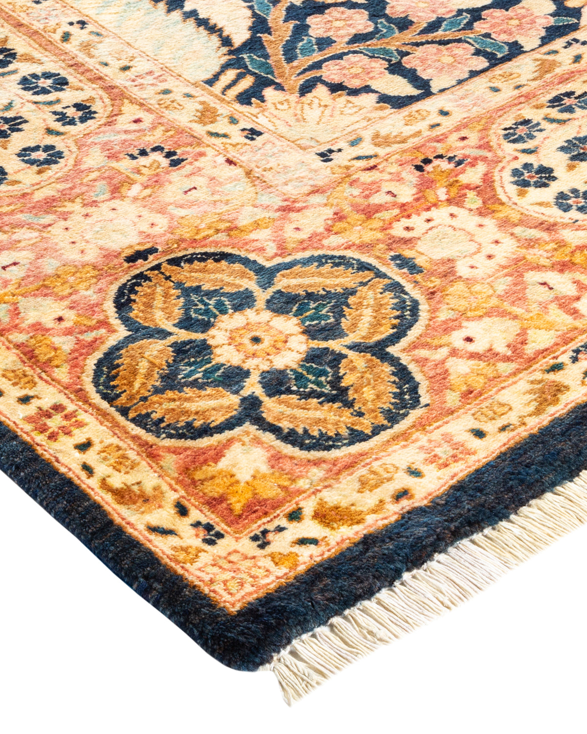 Mogul, One-of-a-Kind Hand-Knotted Area Rug - Blue, 6' 1" x 8' 10"