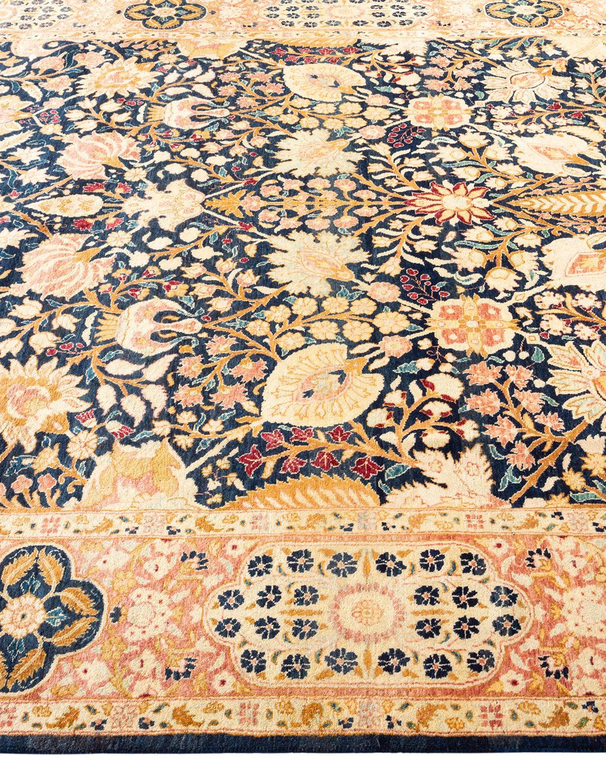 Mogul, One-of-a-Kind Hand-Knotted Area Rug - Blue, 6' 1" x 8' 10"