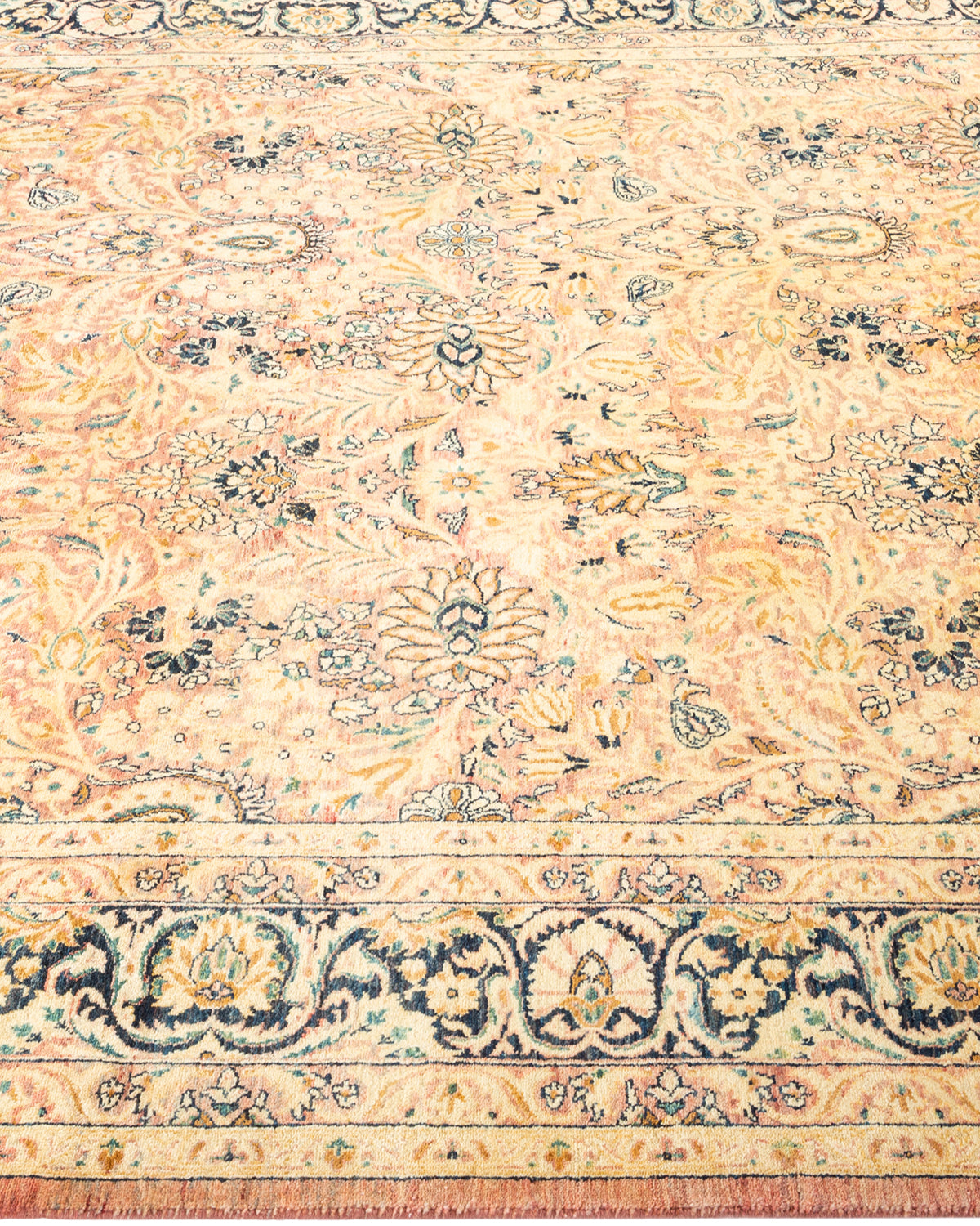 Mogul, One-of-a-Kind Hand-Knotted Area Rug - Pink, 6' 1" x 9' 1"
