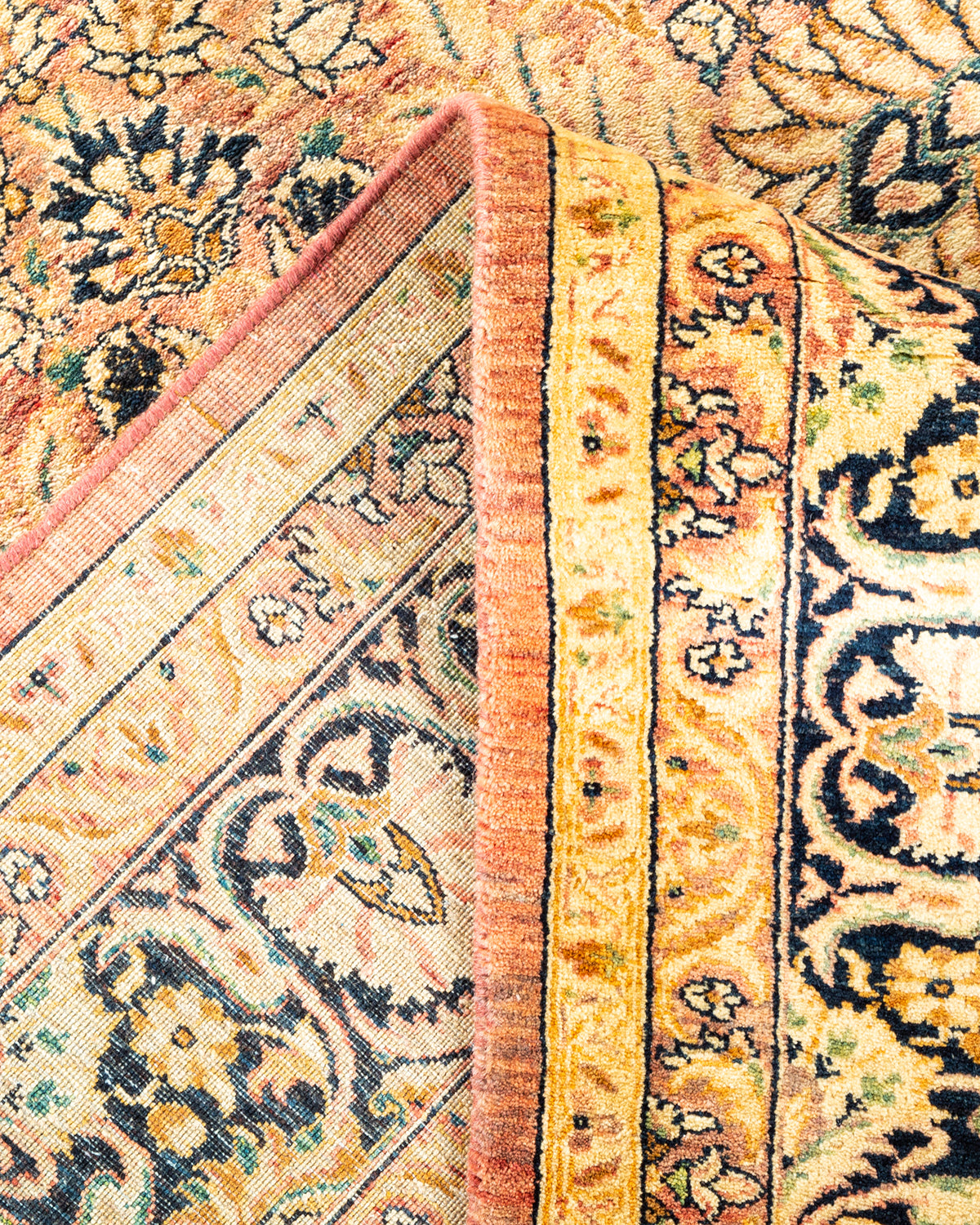 Mogul, One-of-a-Kind Hand-Knotted Area Rug - Pink, 6' 1" x 9' 1"
