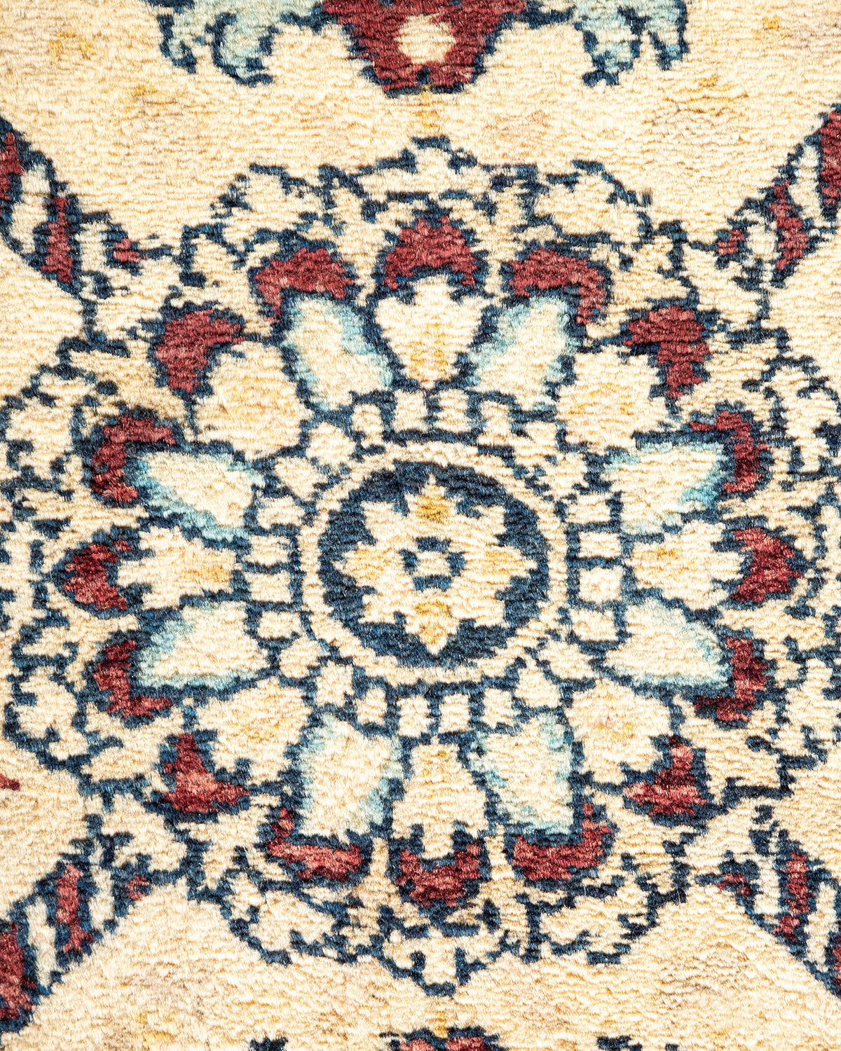 Mogul, One-of-a-Kind Hand-Knotted Area Rug - Blue, 6' 1" x 9' 2"