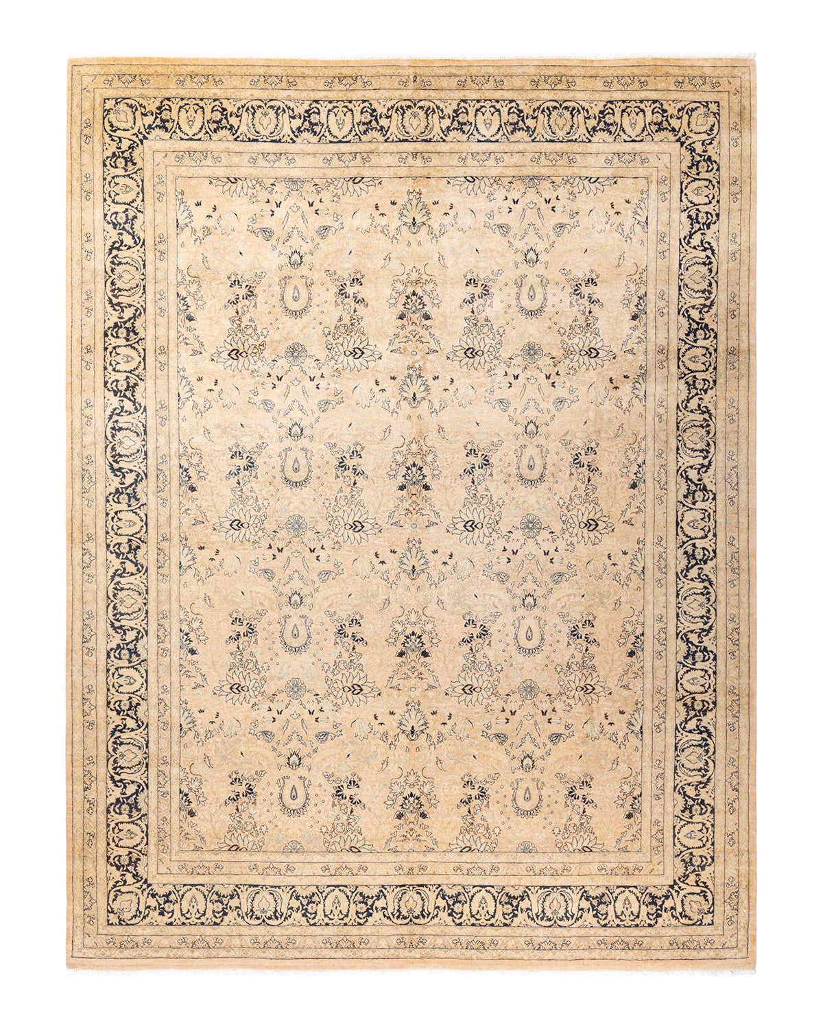 Mogul, One-of-a-Kind Hand-Knotted Area Rug - Beige, 8' 0" x 10' 6"