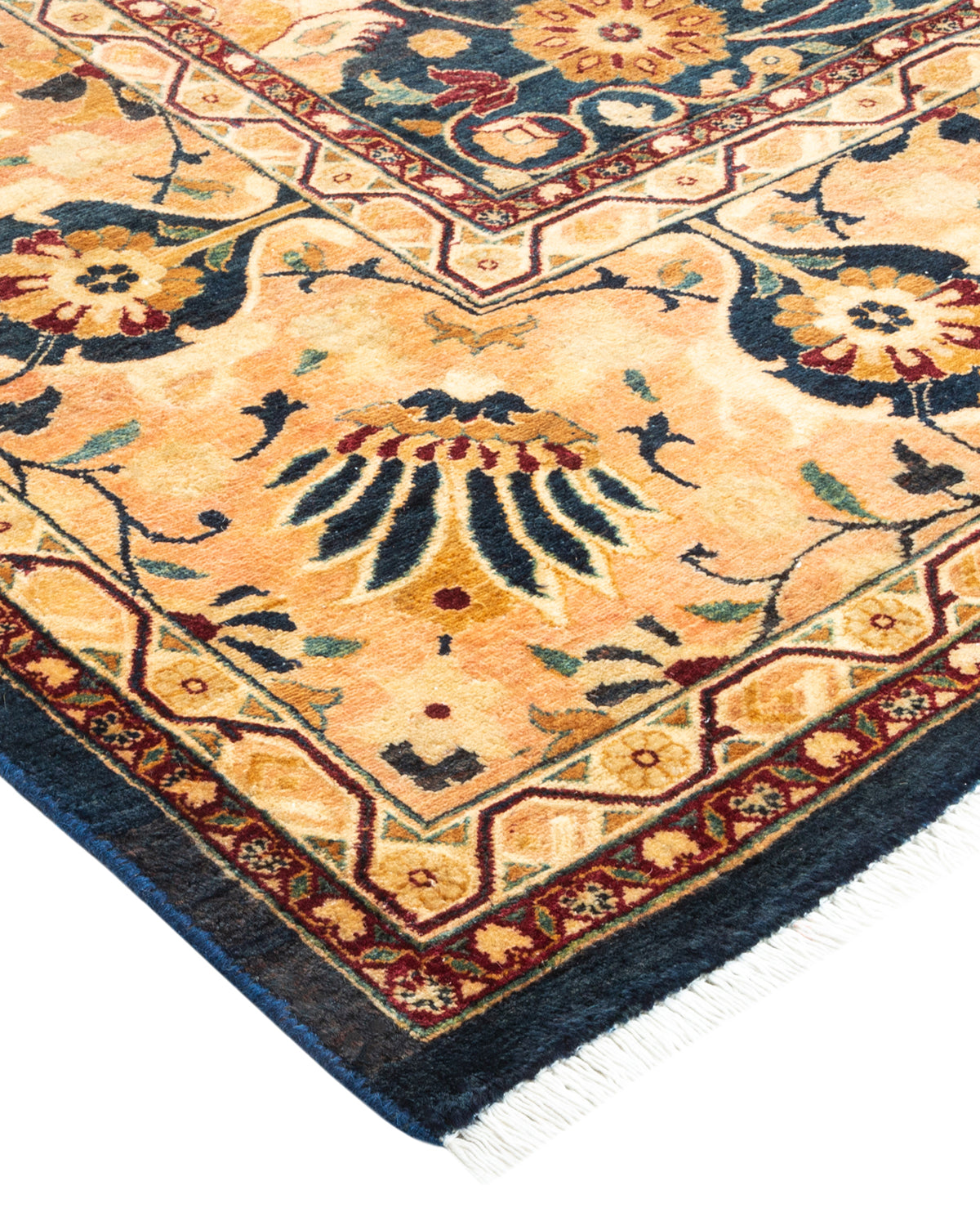 Mogul, One-of-a-Kind Hand-Knotted Area Rug - Blue, 8' 1" x 10' 0"