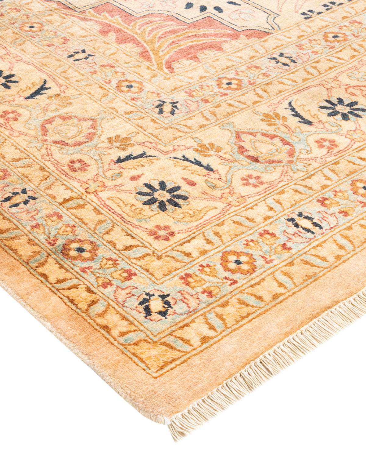 Mogul, One-of-a-Kind Hand-Knotted Area Rug - Beige, 8' 2" x 10' 4"