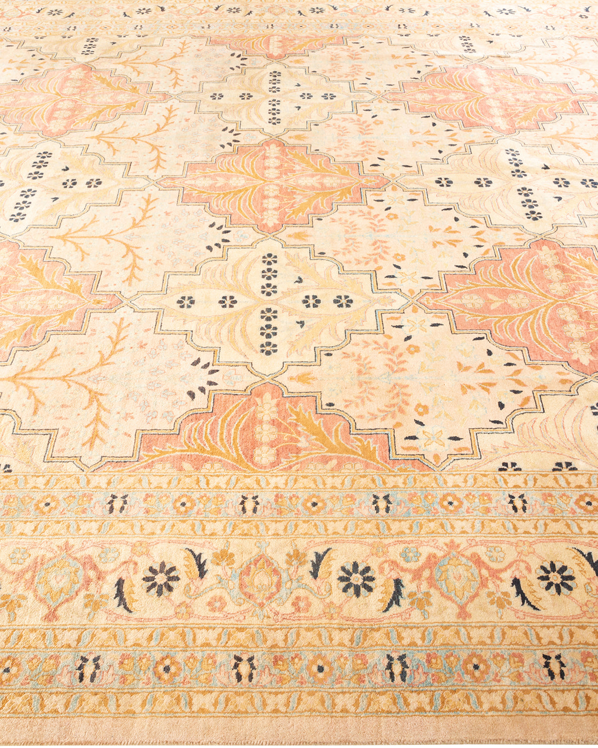 Mogul, One-of-a-Kind Hand-Knotted Area Rug - Beige, 8' 2" x 10' 4"