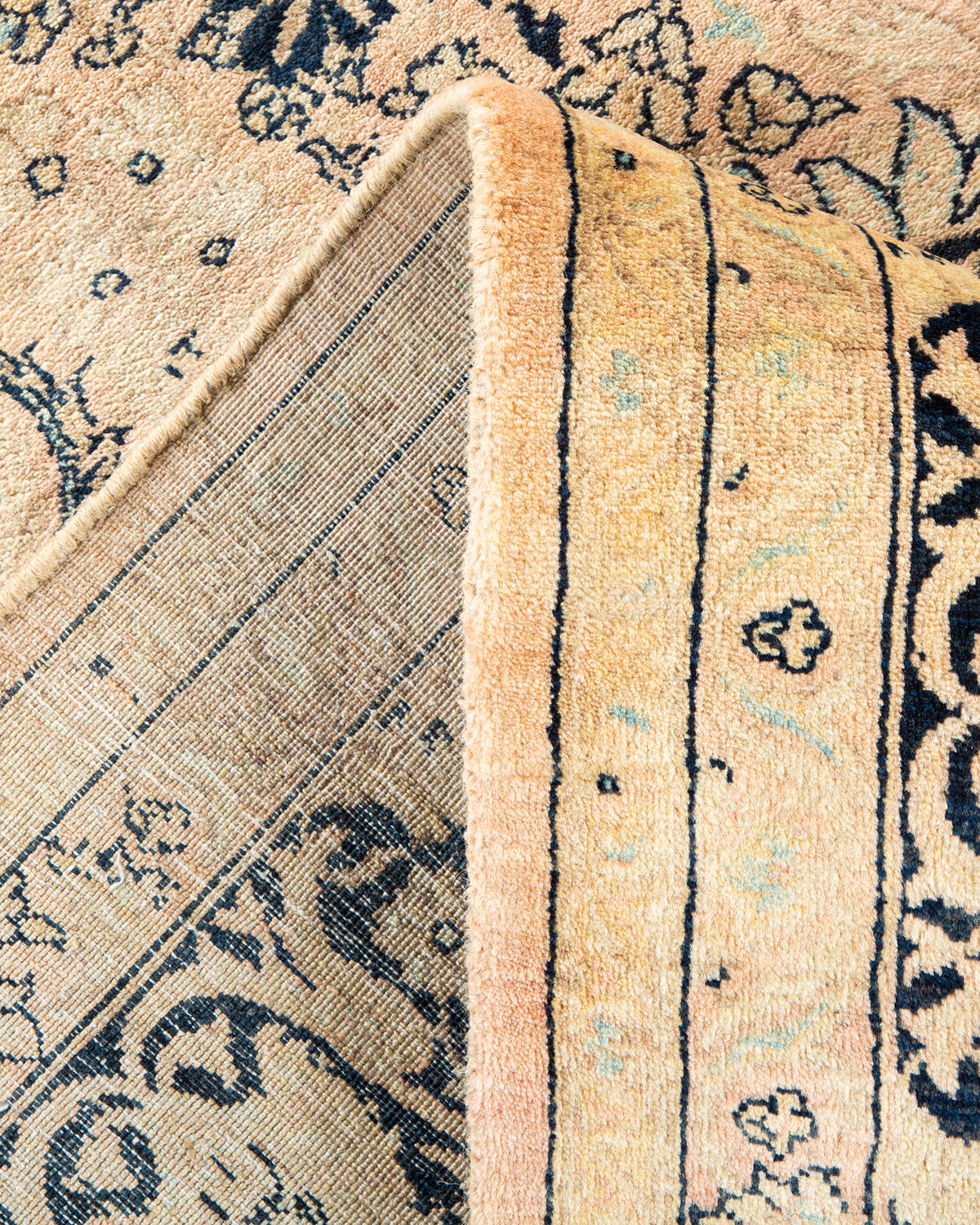 Mogul, One-of-a-Kind Hand-Knotted Area Rug - Beige, 6' 3" x 8' 10"