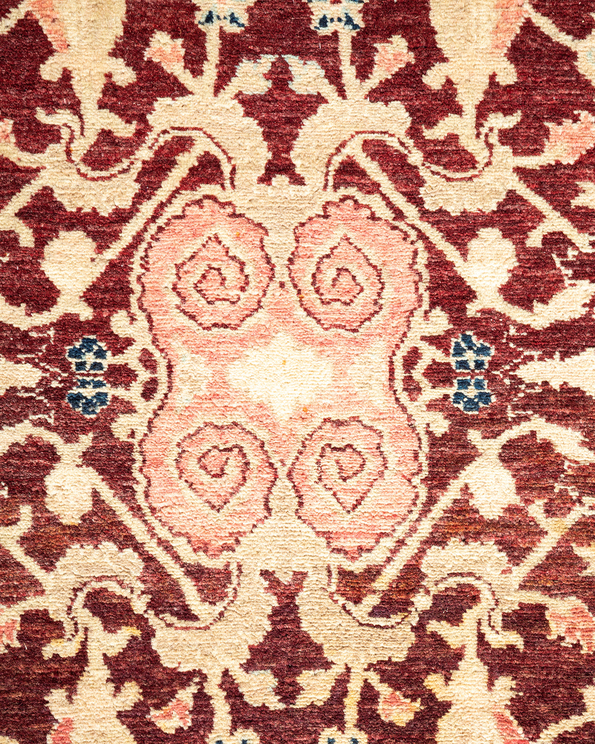 Mogul, One-of-a-Kind Hand-Knotted Area Rug - Red, 8' 2" x 10' 3"