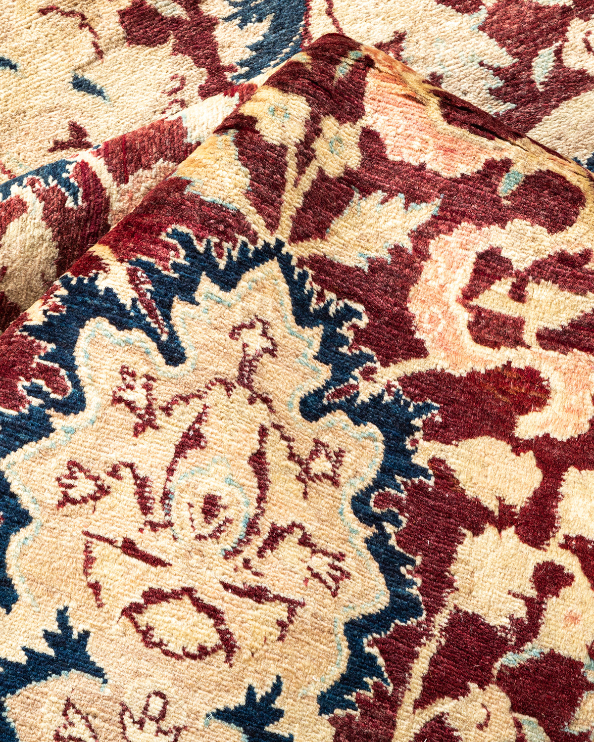 Mogul, One-of-a-Kind Hand-Knotted Area Rug - Red, 8' 2" x 10' 3"