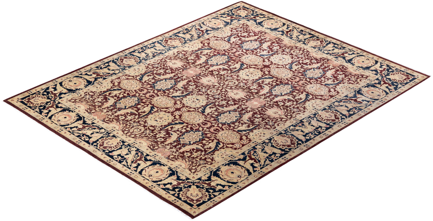 Mogul, One-of-a-Kind Hand-Knotted Area Rug - Red, 8' 2" x 10' 3"
