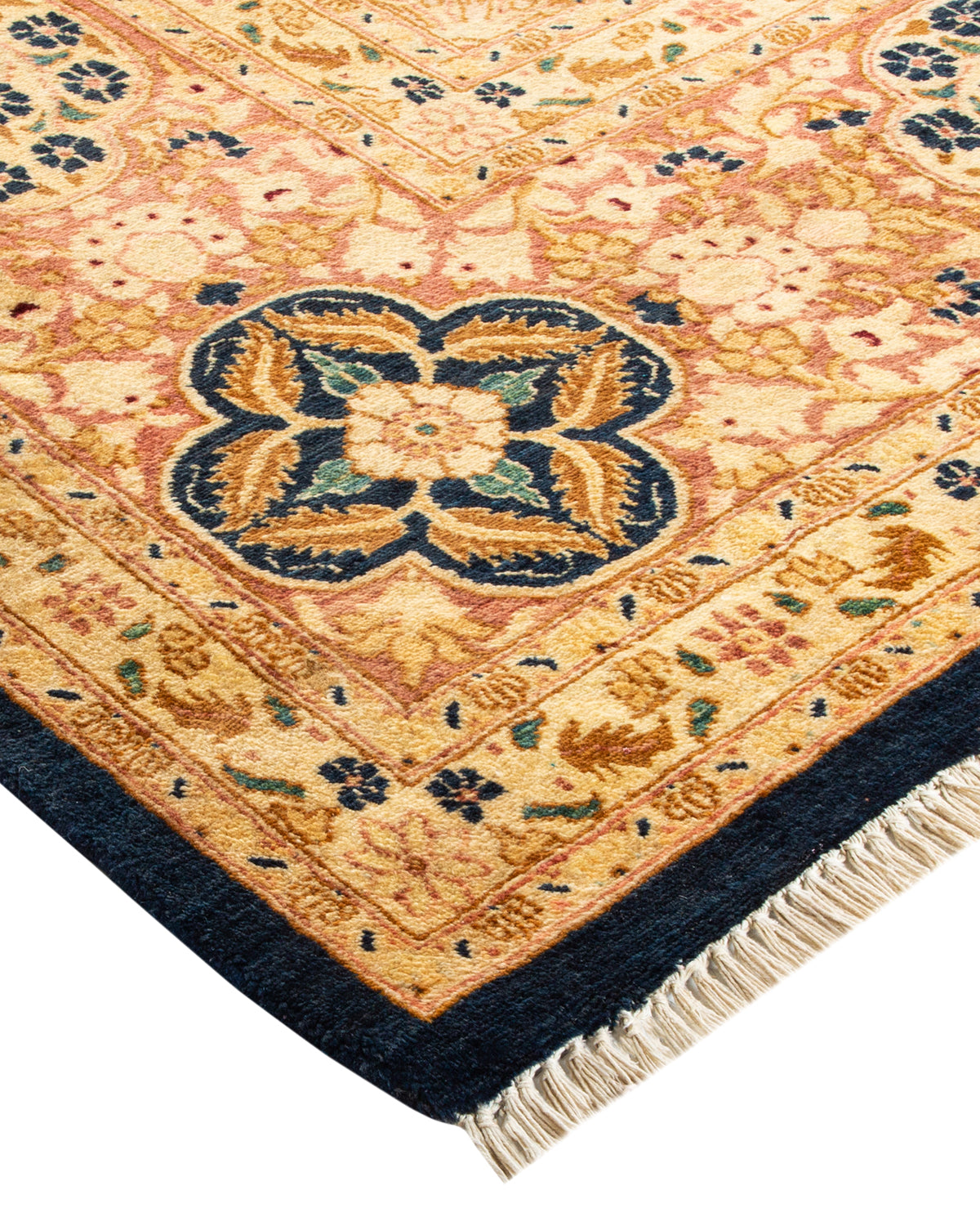 Mogul, One-of-a-Kind Hand-Knotted Area Rug - Blue, 8' 1" x 10' 3"