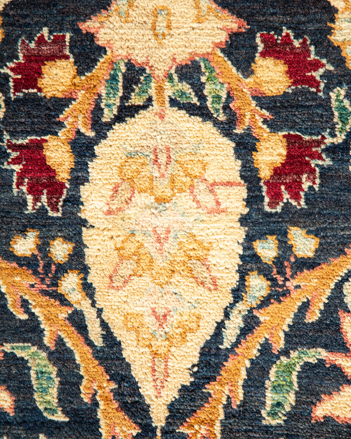 Mogul, One-of-a-Kind Hand-Knotted Area Rug - Blue, 8' 1" x 10' 3"