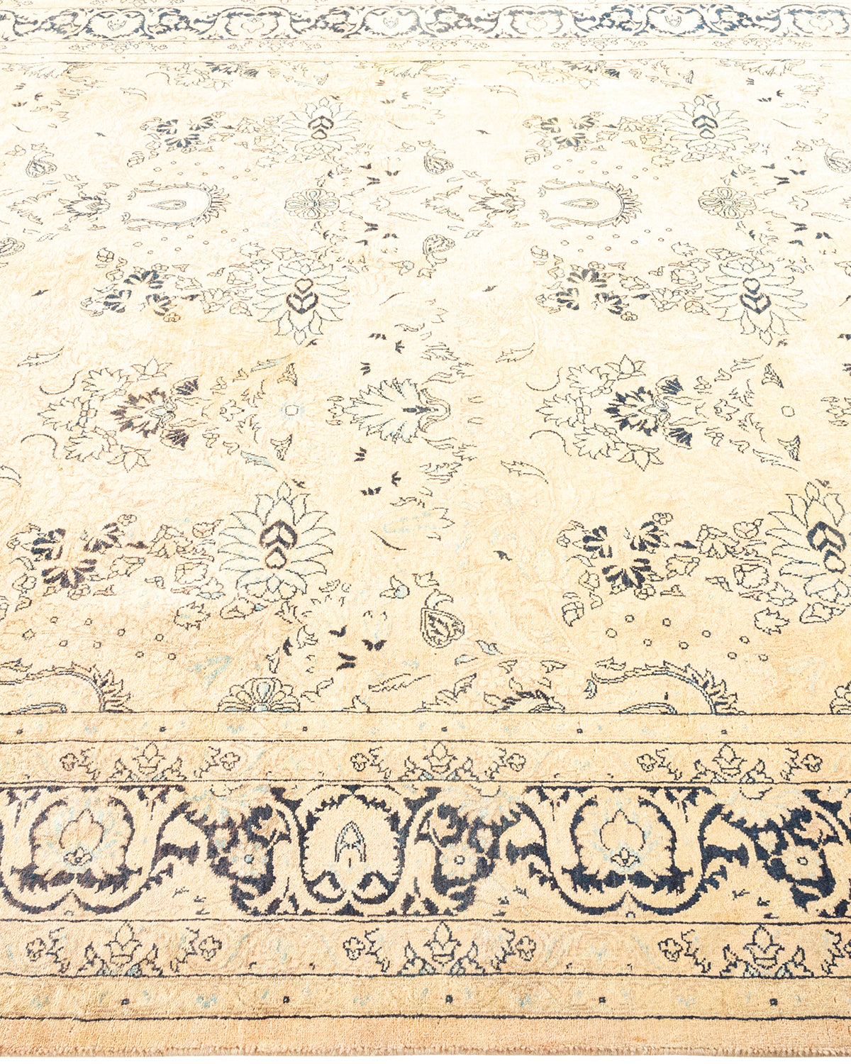 Mogul, One-of-a-Kind Hand-Knotted Area Rug - Beige, 6' 2" x 9' 2"
