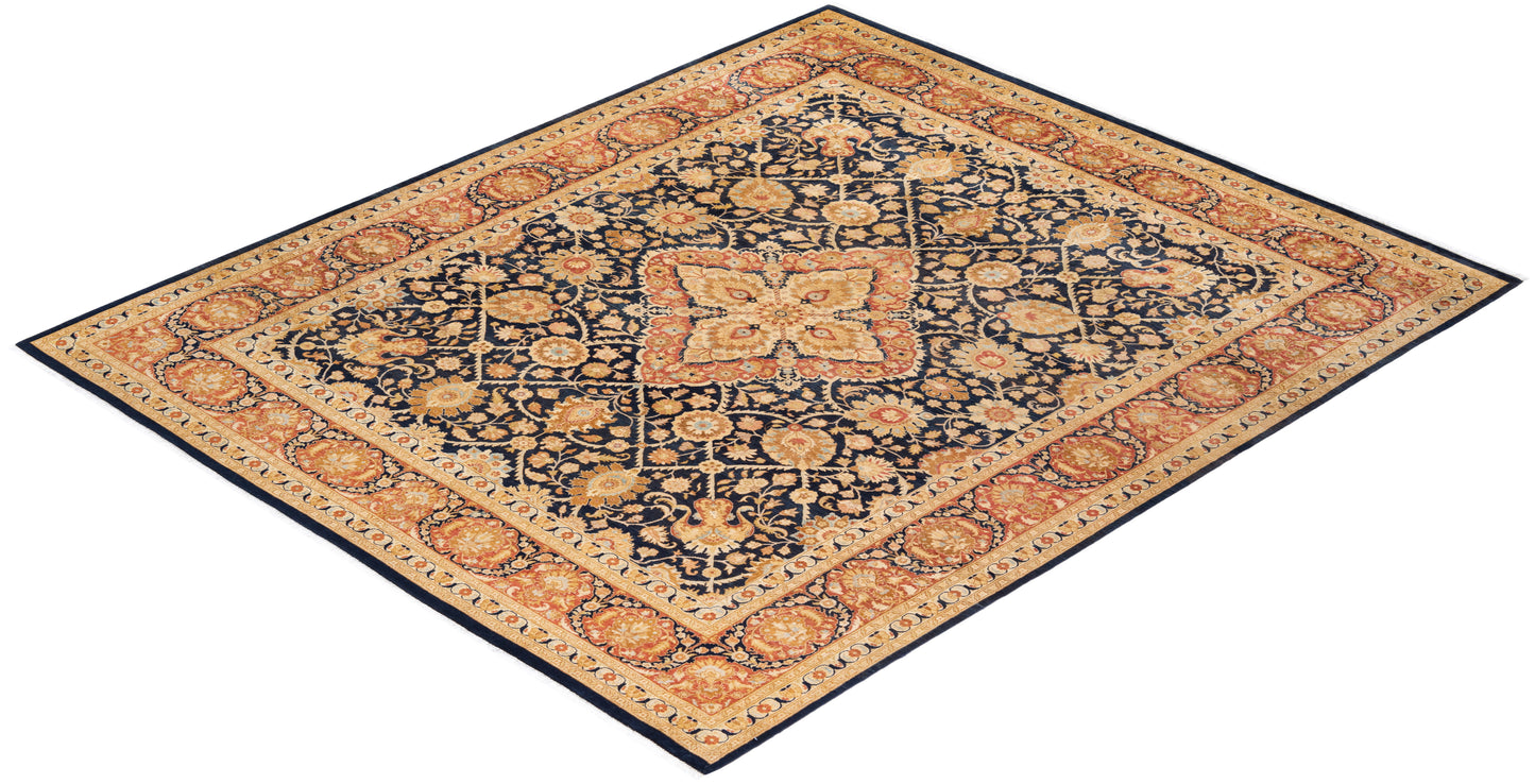 Mogul, One-of-a-Kind Hand-Knotted Area Rug - Blue, 8' 1" x 9' 10"