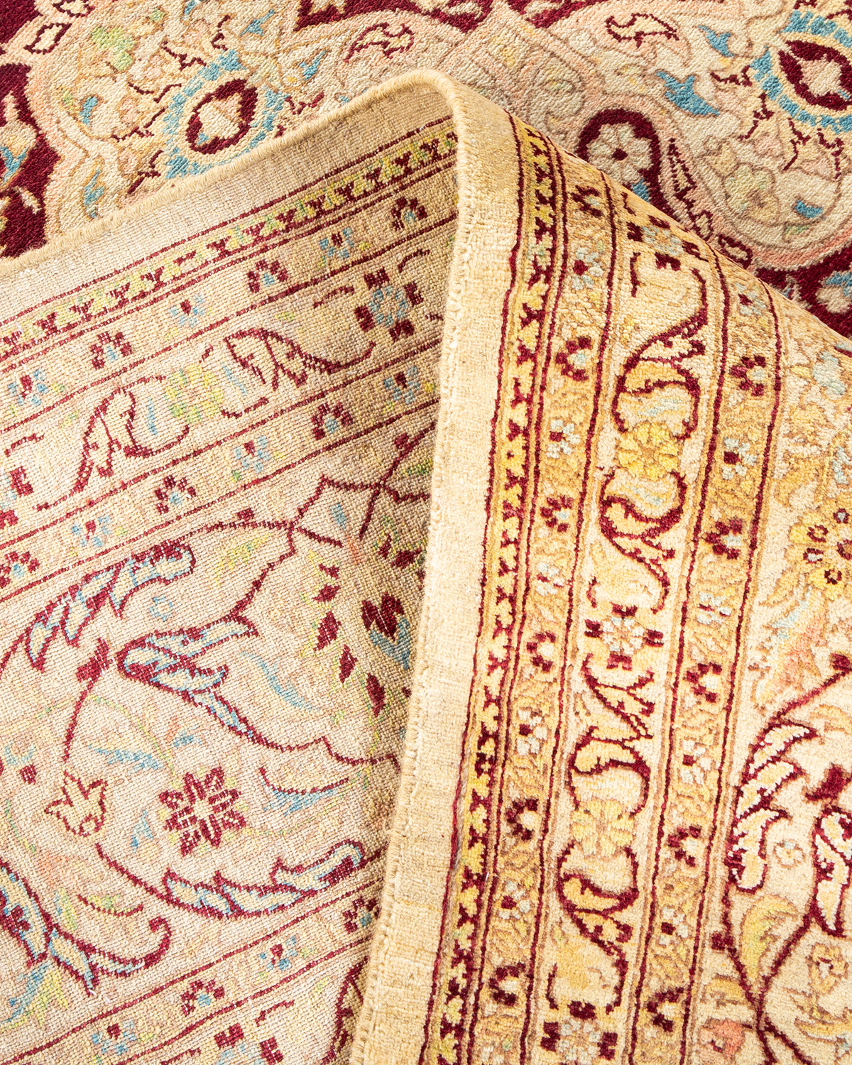 Mogul, One-of-a-Kind Hand-Knotted Area Rug - Ivory, 8' 1" x 10' 1"