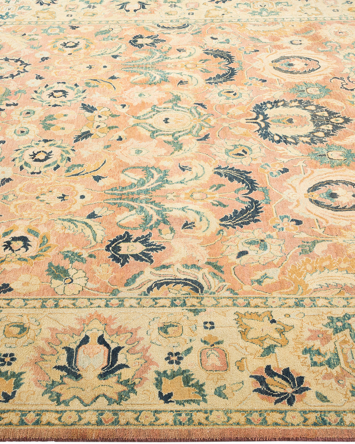 Mogul, One-of-a-Kind Hand-Knotted Area Rug - Pink, 6' 2" x 9' 7"