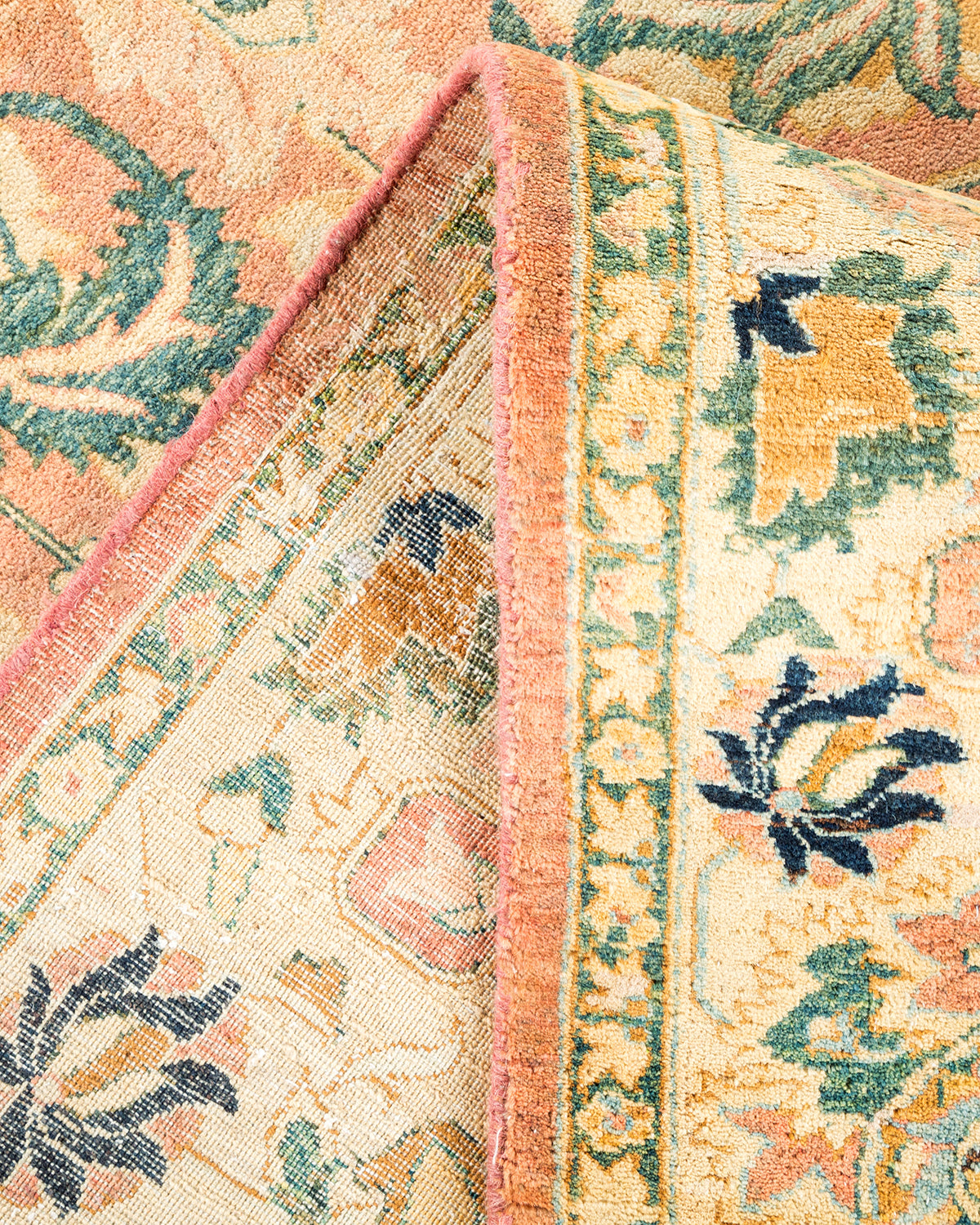 Mogul, One-of-a-Kind Hand-Knotted Area Rug - Pink, 6' 2" x 9' 7"