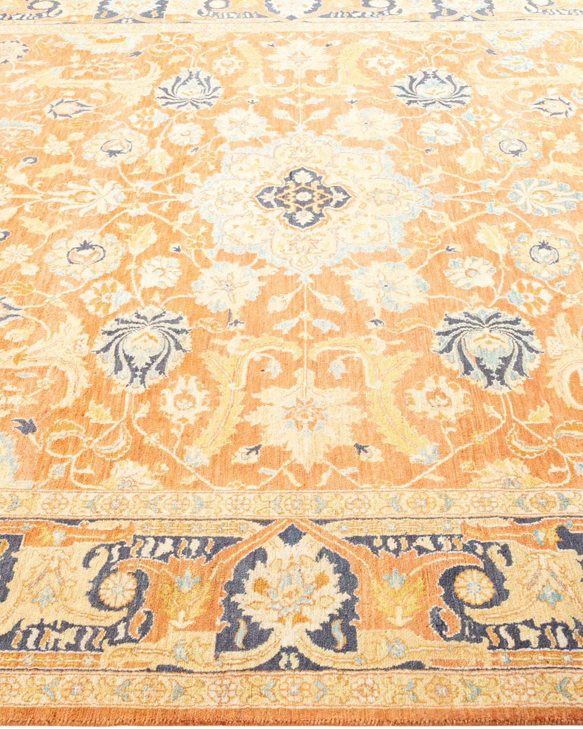 Mogul, One-of-a-Kind Hand-Knotted Area Rug - Brown, 6' 1" x 9' 0"