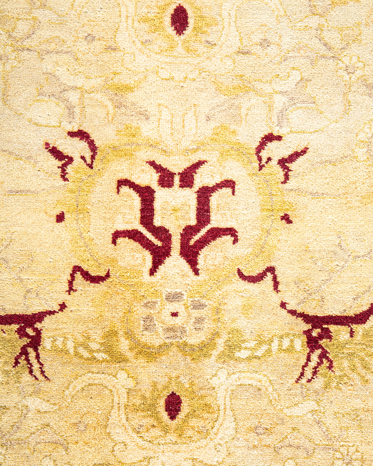 Mogul, One-of-a-Kind Handmade Area Rug - Ivory, 6' 2" x 9' 0"