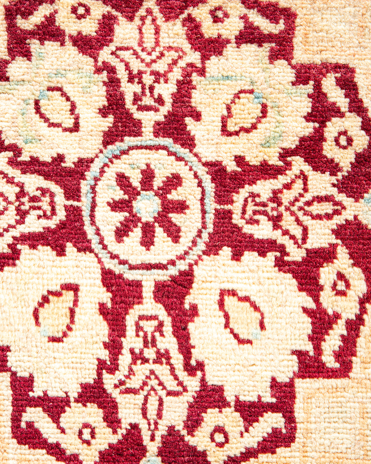 Mogul, One-of-a-Kind Hand-Knotted Area Rug - Ivory, 6' 2" x 8' 9"