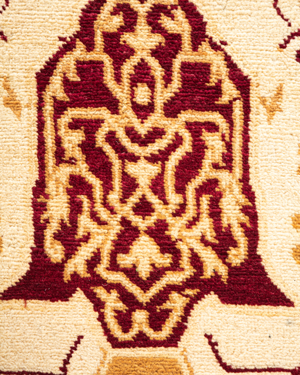 Mogul, One-of-a-Kind Hand-Knotted Area Rug - Ivory, 9' 0" x 11' 10"